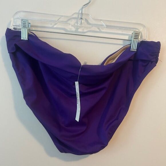 J. Crew Purple bikini bottoms swim wear, size XL - Picture 2 of 4